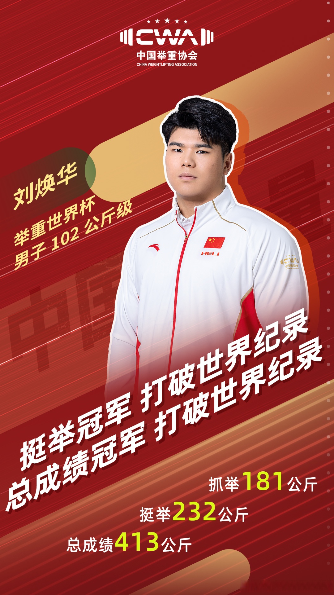 举重世界杯破三项世界纪录，中国力士展现统治力的简单介绍